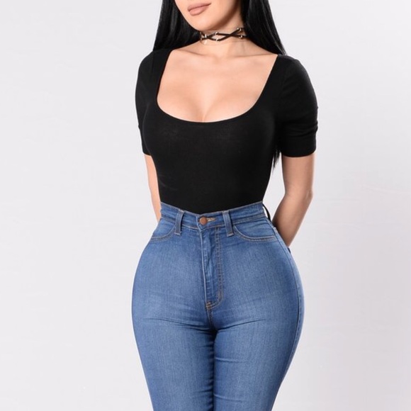 😘TRADED😘 Black Bodysuit NWOT - Picture 7 of 8